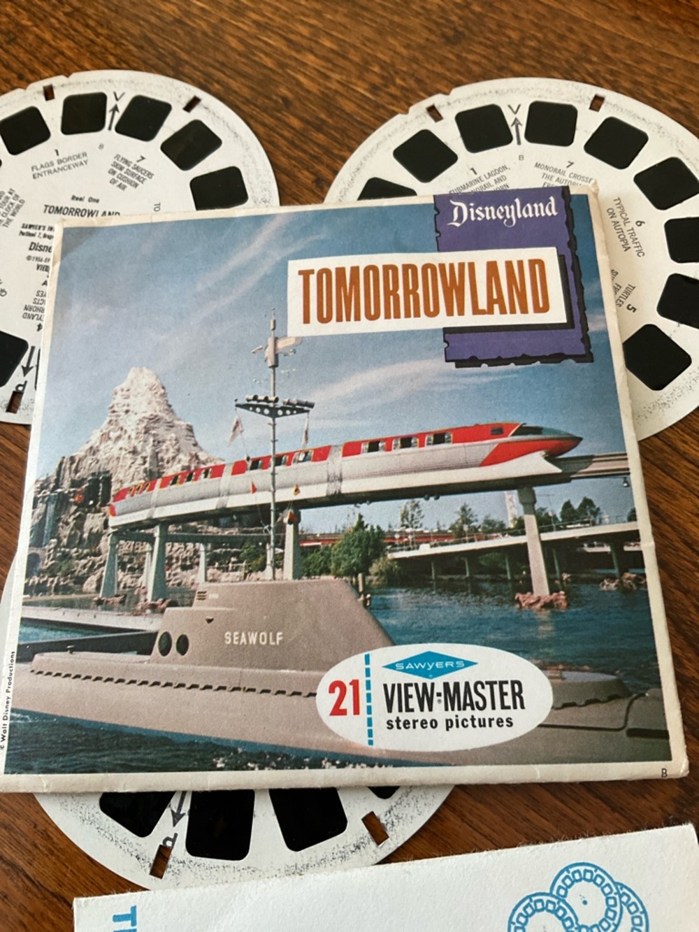 View-Master Tomorrowland Reel Packet